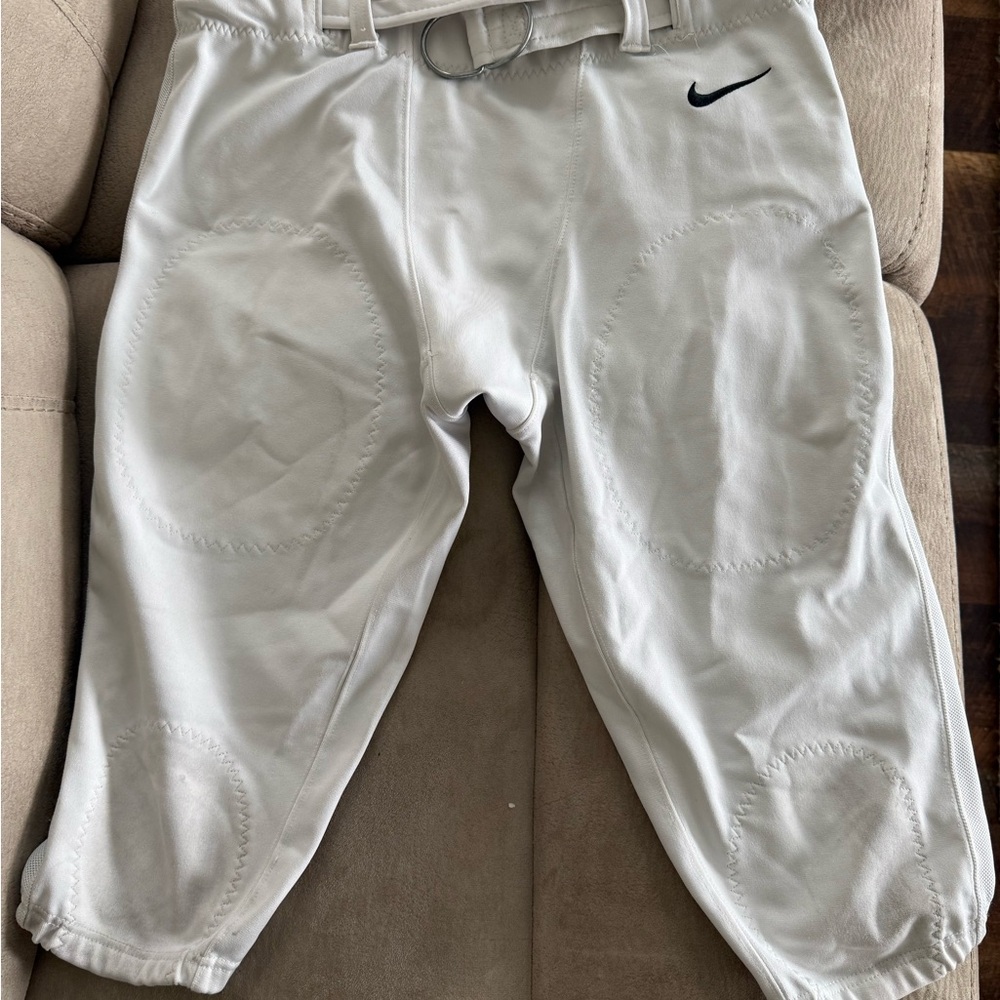 Nike White Football Pants